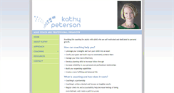 Desktop Screenshot of petersoncoaching.com